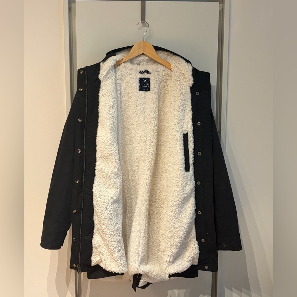 Denver Hayes | Plus-Size T-Max Insulated Sherpa-Lined Parka Jacket